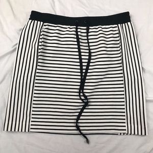 Ann Taylor Loft Lou & Grey Stripe Pocket skirt